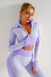 Ensemble de sport 3 pièces pour femmes - brassières tendance et vêtements légers pour le fitness