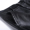 Pantalons en cuir pour femmes, coupe large, style chic et décontracté - pantalon en simili cuir tendance pour le quotidien