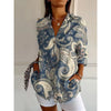 Blouse florale à manches longues pour femmes – tunique légère pour toutes les occasions