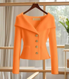Cardigan en maille côtelée pour femme – élégant et tendance pour le bureau et les sorties décontractées