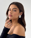 Bague en argent pour femme avec design ajouré - un accessoire chic pour une élégance au quotidien