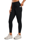 Leggings taille haute pour femmes avec poche - pantalons de yoga extensibles pour le sport et la maison