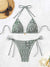 Ensemble de bikini 2 pièces pour femmes avec liens sur les côtés - vêtement de plage élégant pour l'été