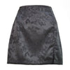 Jupe mini en satin avec motif floral moderne - tenue de soirée élégante pour femmes
