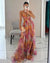Robe maxi - robe de soirée florale sophistiquée pour femmes