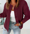 Cardigan tricoté - pull élégant à boutons pour femmes