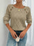 Pull en tricot torsadé - le chic de l’hiver pour les femmes