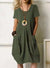 Robe décontractée pour femme avec poches - parfaite pour le quotidien