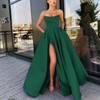 Robe de bal sophistiquée pour femmes avec fente audacieuse - robe de soirée élégante pour occasions formelles