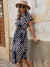 Robe midi chemise pour femmes - design polyvalent avec ceinture en tissu léger pour toutes les occasions