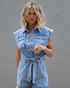 Salopette en denim pour femme - tenue décontractée pour le week-end