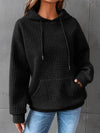 Pull à capuche - top casual matelassé pour dames