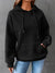 Pull à capuche - top casual matelassé pour dames