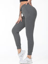 Pantalons de jogging femme en tissu doux avec cordon de serrage - basiques décontractés pour le quotidien