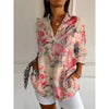 Blouse florale à manches longues pour femmes – tunique légère pour toutes les occasions