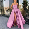 Robe de bal sophistiquée pour femmes avec fente audacieuse - robe de soirée élégante pour occasions formelles