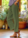 Pantalons en lin pour femmes - trousers légers et décontractés pour un style quotidien