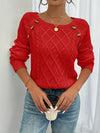 Pull en tricot torsadé - le chic de l’hiver pour les femmes