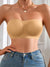 Top bandeau sans bretelles avec fermeture latérale ajustable - l'essence du style au quotidien