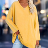 Pull à manches longues pour femmes - coupe décontractée, style casual pour le quotidien - tissu doux, polyvalent pour toutes les occasions