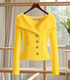 Cardigan en maille côtelée pour femme – élégant et tendance pour le bureau et les sorties décontractées