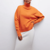 Pull turtleneck surdimensionné pour femmes en tricot premium - pour un layering décontracté en automne et hiver