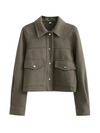 Veste bomber ajustée pour femmes - tissu doux et luxueux pour un look quotidien