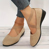Ballerines classiques pour femmes - design élégant avec croisillon pour un style décontracté au quotidien