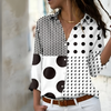 Chemisier fleuri - élégant haut à motifs floraux pour femmes