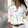 Chemisier fleuri - élégant haut à motifs floraux pour femmes