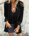 Blazer en denim pour femmes - pièce chic à superposer pour le bureau et les sorties décontractées
