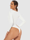 Body à manches longues - leotard sophistiqué pour femmes