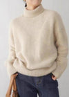 Pull à col roulé pour femmes - tricot doux pour vos sorties décontractées