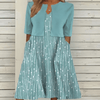 Ensemble floral midi femme 2 pièces avec cardigan - look chic et décontracté pour toutes les occasions
