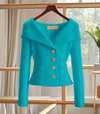 Cardigan en maille côtelée pour femme – élégant et tendance pour le bureau et les sorties décontractées