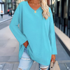 Pull à manches longues pour femmes - coupe décontractée, style casual pour le quotidien - tissu doux, polyvalent pour toutes les occasions