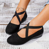 Ballerines classiques pour femmes - design élégant avec croisillon pour un style décontracté au quotidien