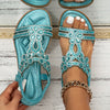 Sandales élégantes pour femmes avec détails en perles florales - des chaussures stylées et agréables pour les journées ensoleillées