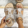 Sandales élégantes pour femmes avec détails en perles florales - des chaussures stylées et agréables pour les journées ensoleillées