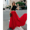 Jupe maxi plissée - une jupe longue sophistiquée pour un look gracieux