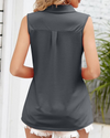 Blouse sans manches pour femmes - haut léger d'été, élégant et décontracté