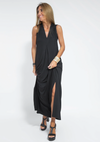 Ensemble robe maxi et cardigan pour femmes - tissu léger élégant pour un style quotidien