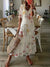 Robe maxi fleurie pour femmes - tenue d'été bohème légère pour sorties décontractées