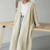Gilet tricoté - long pull oversized pour femmes