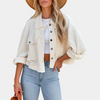 Veste casual pour femme - style en tricot gaufré pour un superposé léger et décontracté