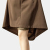 Jupe longue plissée - design a-line chic pour femme