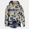 Sweat à capuche à imprimé floral - un haut décontracté et tendance