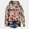 Sweat à capuche à imprimé floral - un haut décontracté et tendance