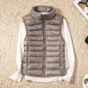 Gilet matelassé léger pour femme - pour le quotidien ou le bureau