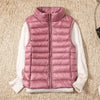Gilet matelassé léger pour femme - pour le quotidien ou le bureau